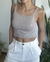 Musculosa hilo escote cuadrado