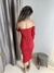 Vestido mídi com manga longa na internet