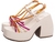 Sandália Anabela Feminina - Basic Brand Shoes