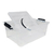 Container Plástico Transparente N1 7,3 L - Queiroz Express Utilidades