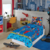 Jogo de Cama Microfibra Solteiro Estampado Liga da Justica 1,40 m x 2,20 m Com 2 pecas