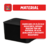CONJUNTO ORGANIZADOR RATTAN CINZA COM 03 PECAS - loja online
