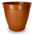 VASO REDONDO ESTILO VIME COM BORDA RETA PRETO - 21L - Queiroz Express Utilidades