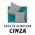Capa de Almofada Oxford Cor Cinza 45X45cm - comprar online