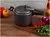 Panela Pressao Aluminio 4,5L Fechamento Interno AA Grafite Panelux Magnific - comprar online
