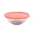 Tigela de Vidro Natural Round Lisa 3 Litros com Tampa Plástica Vitazza - Queiroz Express