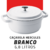 Caçarola Hercules 6,8 Litros Branca com Tampa e Antiaderente - comprar online