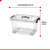 Container Plástico Transparente N3 26 L - loja online