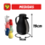 GARRAFA TERM B COM GATILHO PARIS 1,0L AZUL - Queiroz Express