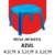 Mesa Infantil Azul Plasnew - comprar online