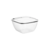 Pote de Plástico Quadrado Transparente 3 litros