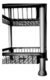 ORGANIZADOR MULTIUSO QUADRADO QUADRUPLO PRETO - Queiroz Express