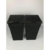 LIXEIRA RATTAN COM TAMPA CLICK 10L - PRETA na internet