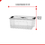 Container Plástico Transparente N7 20 L - loja online