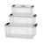 CONJUNTO CONTAINER COM 03 PECAS (7,3 L / 12,4 L / 20 L)