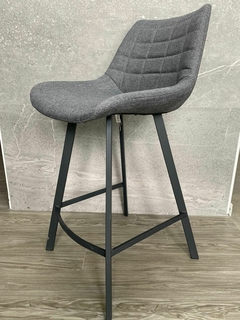 Banqueta Tapizada Dark Grey