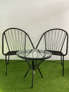 Mesa Ratona Exterior pvc negra - tienda online