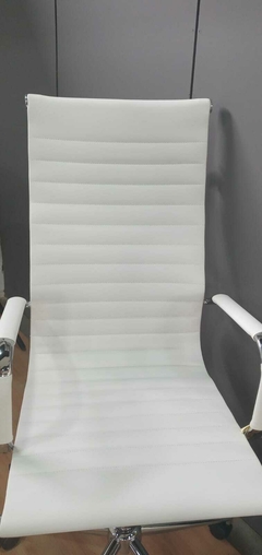 Sillón aluminium alto Blanco - tienda online