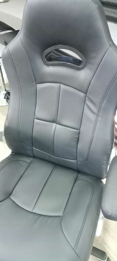 Sillon oficina racing gamer derby tapizado - SIDECO