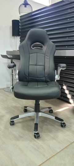 Sillon oficina racing gamer derby tapizado - comprar online