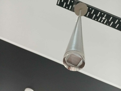 Colgante KONO de una luz led cromo - SIDECO
