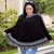 Poncho Luxo Feminino na internet