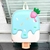 mochila importada infantil helado con relieve en internet