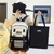 mochila set x 4