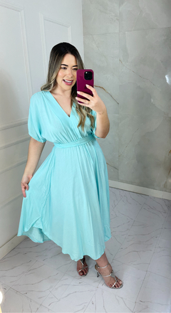 VESTIDO LUCY EVASE COM FAIXA na internet