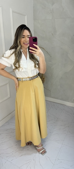 Blusa bela babado - loja online