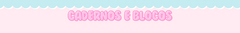 Banner da categoria Cadernos e Blocos