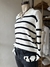 Sweater de hilo rayado