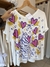 Remera con diseño corazones