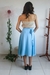 Saia Envelope Crepe Azul - comprar online
