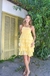 Vestido Tule de Malha Amarelo - comprar online