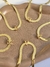 Choker Lamina Inicial | Banho de Ouro - comprar online