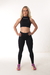 Calça Legging Bolsos nas Laterais Preto - Puxe e Repuxe
