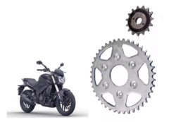 KIT PIÑÓN Y CORONA 45/15 - BAJAJ DOMINAR 400