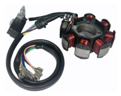 ESTATOR 5 CABLES - 8 BOBINAS COMPLETO ZANELLA RX 150 / BK150 / HUNTER 150 / TRIAX 150