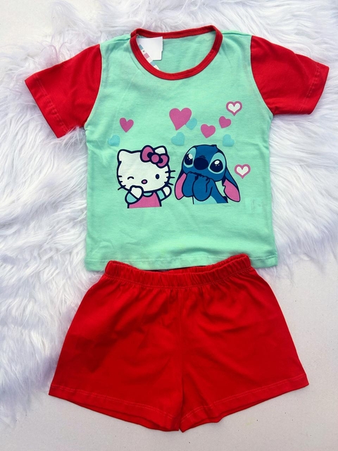 PIJAMA INFANTIL COM SHORT