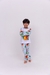 PIJAMA INFANTIL MANGA LONGA E CALÇA REI LEÃO