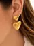 Aretes Corazón Maxi Textura