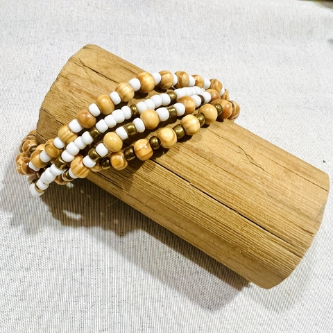 Pulseira Gypsy da Mata - Branco - comprar online