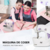 Mini máquina de coser recta Nictom MC01 portable blanca 220V en internet