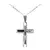 Pingente Masculino Cruz G Oração Pai Nosso Aço Inox - comprar online