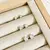 Brinco Quadrado M Com Zirconia Cristal Folheado a Ouro - comprar online