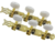 TARRAXA PARA VIOLÃO PINO GROSSO DOURADA CELULOIDE BRANCO/HEADSTOCK FURO LATERAL MYTH