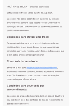 Banner da categoria TROCAS E DEVOLUÇÕES