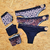 set x 3 less Sayka Print tiro medio - comprar online