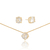Conjunto ponto de luz cristal